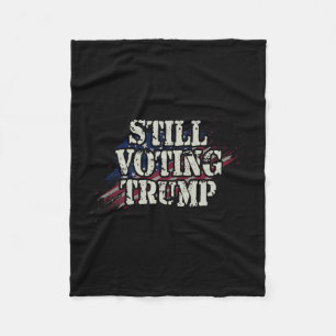 US-Flagge Retro Trump Shirt - Wahlverurteilter Fel Fleecedecke