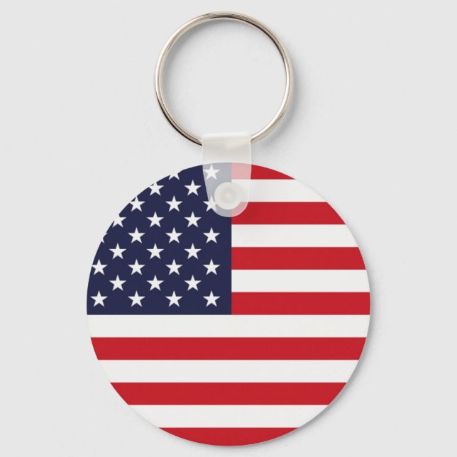 US Flagge Schlüsselanhänger (Vorderseite)