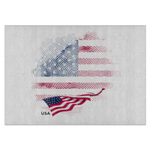 US-Flagge Schneidebrett