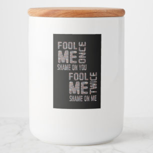 US-Flagge Schwarz-Weiß-Vintag-Retro Lebensmitteletikett