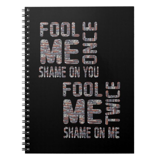 US-Flagge Schwarz-Weiß-Vintag-Retro Notizblock (Vorderseite)