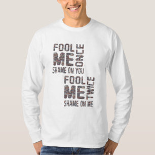 US-Flagge Schwarz-Weiß-Vintag-Retro T-Shirt