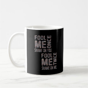 US-Flagge Schwarz-Weiß Vintage Retro Kaffeetasse