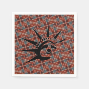 US Flagge Serviette