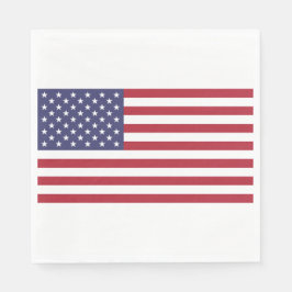 US FLAGGE SERVIETTE