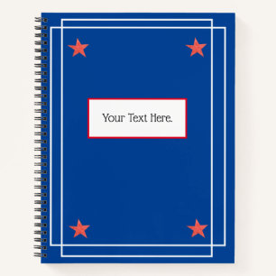 US Flagge SpiralNotebook Notizbuch