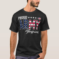 US-Flagge Stolzer Army Freund