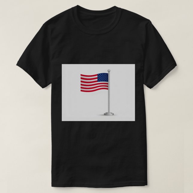 US-Flagge T-Shirt (Design vorne)