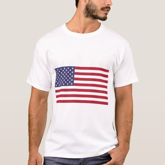 US FLAGGE T-Shirt (Vorderseite)