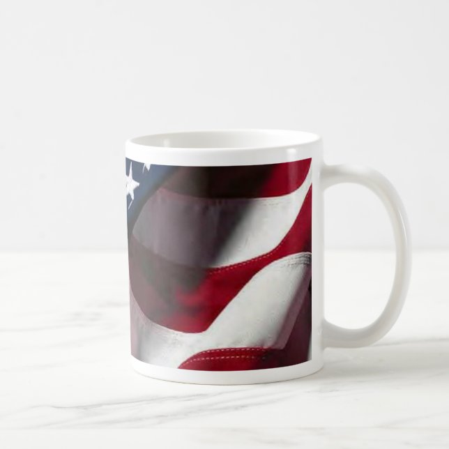 US-Flagge Tasse (Rechts)