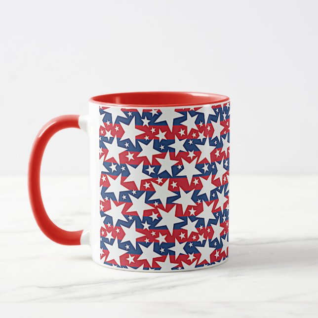 US Flagge Tasse (Links)