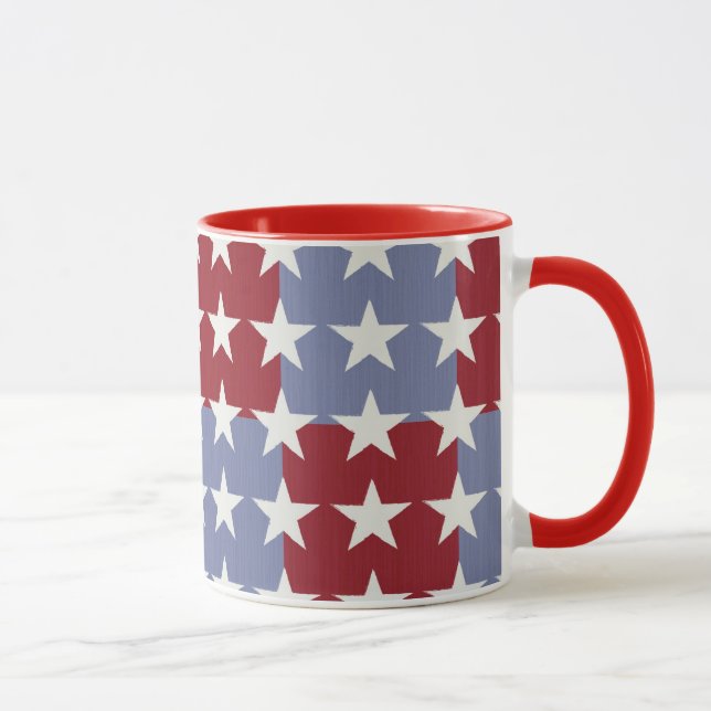 US Flagge Tasse (Rechts)