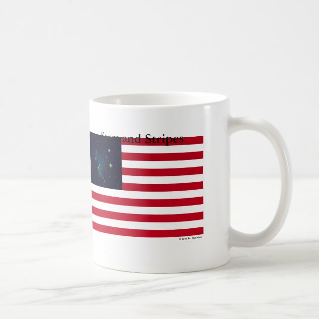 US Flagge Tasse (Rechts)