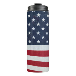 US Flagge Thermal Tumbler Thermosbecher