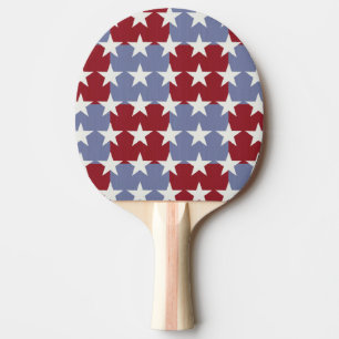 US Flagge Tischtennis Schläger