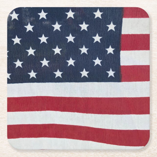 US Flagge trinken Untersetzer (Vorderseite)