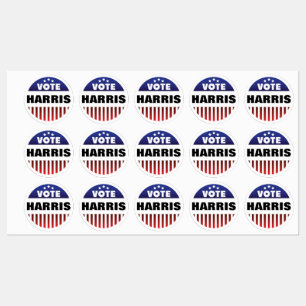 US Flagge - Typografie bei der Abstimmung - Wahlen Etiketten