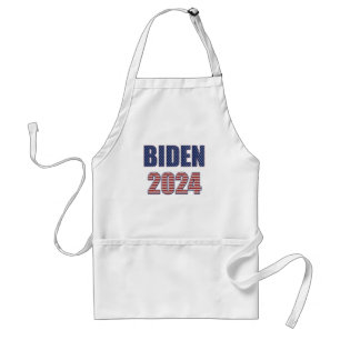 US Flagge Typografie Biden 2024 Schürze