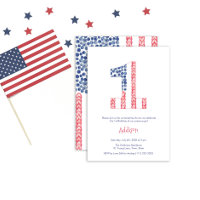 US Flagge Unisex Summer 1. Geburtstag Party