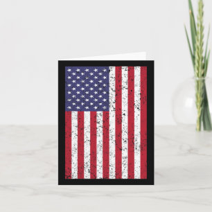 US-Flagge - USA der amerikanischen Flagge 4t Karte