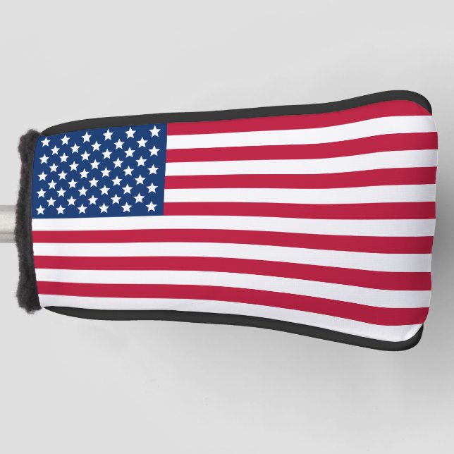 US Flagge USA Flag Golf Headcover (Vorderseite)