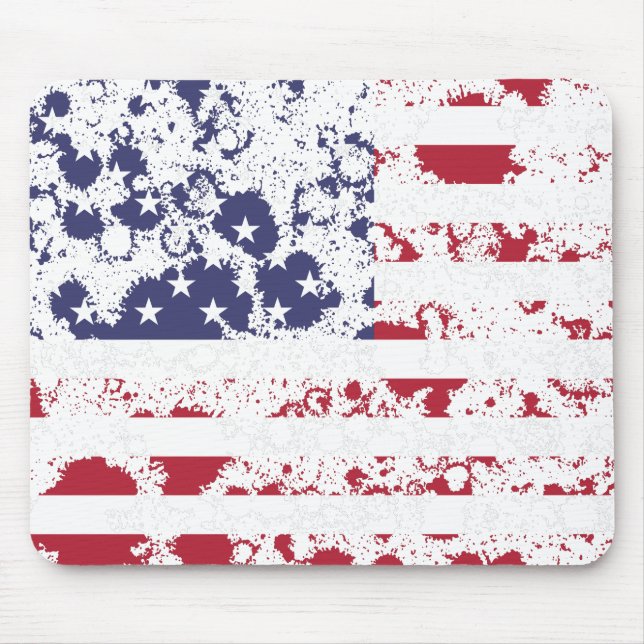 US-Flagge/USA KCALIMA-Effekt von Masanser Mousepad (Vorne)