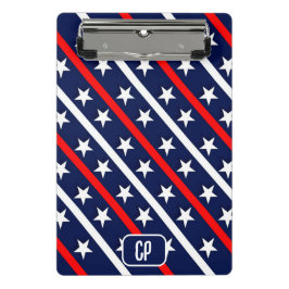 US Flagge USA - Kennzeichnung Mini Klemmbrett