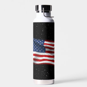 US Flagge USA Patriotische amerikanische Flagge Trinkflasche