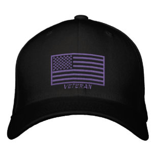 US-Flagge - Veteran - es lohnt sich zu tragen Bestickte Baseballkappe