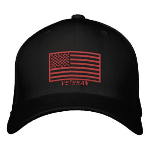 US-Flagge - Veteran - es lohnt sich zu tragen Bestickte Baseballkappe