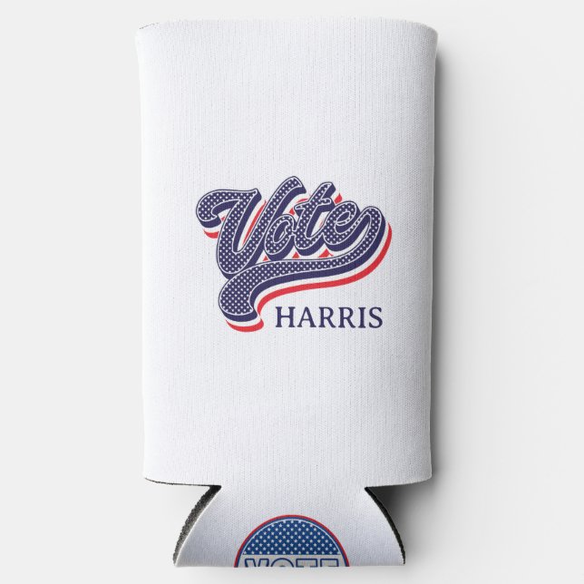 US Flagge zur personalisierten Wahl Selters Dosenkühler (Vorderseite)