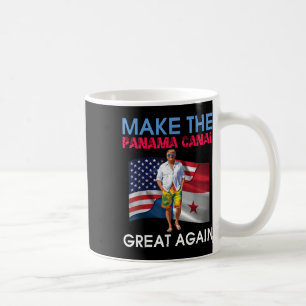 US-Flaggen Donald Trump machen den Panamakanal gro Kaffeetasse