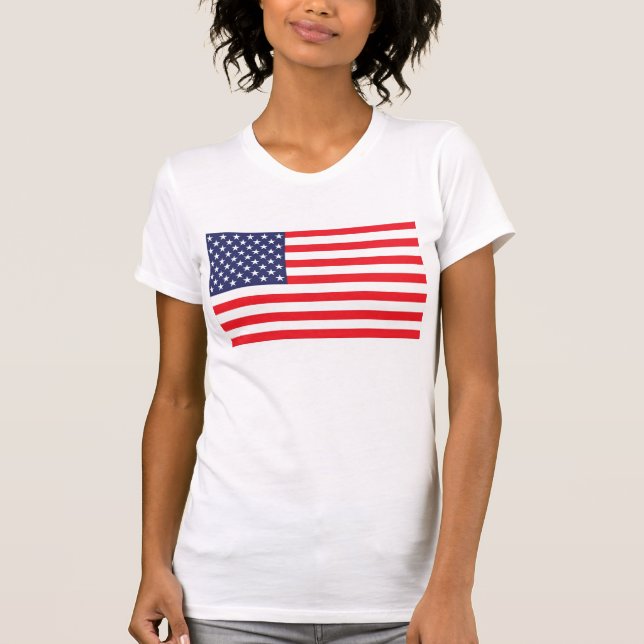 US-Flaggen-T - Shirts (Vorderseite)