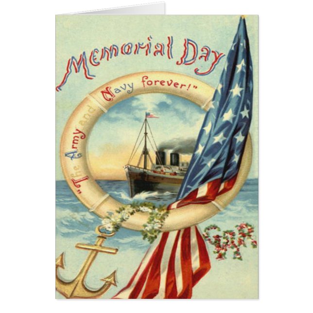 US-Flaggenanker-Blume Lebenserhaltung (Vorne)