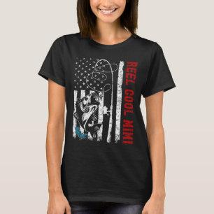 US-Flaggenfischerei Cool Mimi Fischerei Fischer Fi T-Shirt