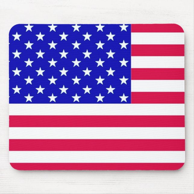 US-Flaggenmousepad Mousepad (Vorne)