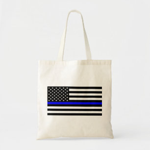 - US-Flaggenpolizei Thin Blue Line Tragetasche