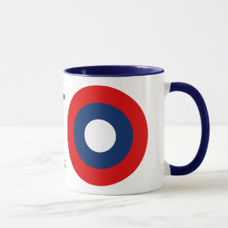 US-Fluglinienverkehr-warnende Broschüre Tasse