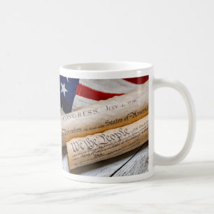 US Founding Documents Kaffeetasse