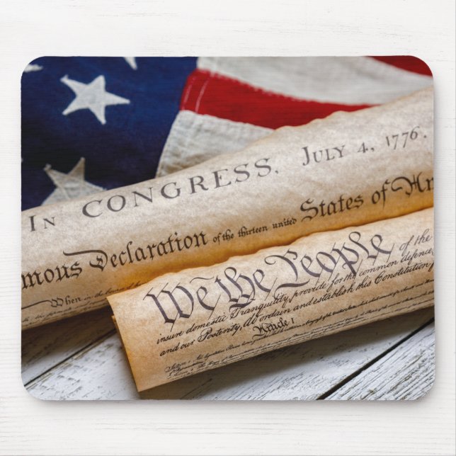 US Founding Documents Mousepad (Vorne)