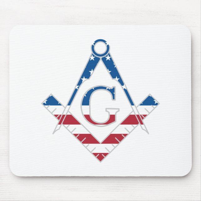 US Freemasonic Symbol Mousepad (Vorne)