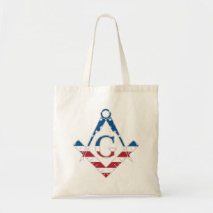 US Freemasonic Symbol Tragetasche