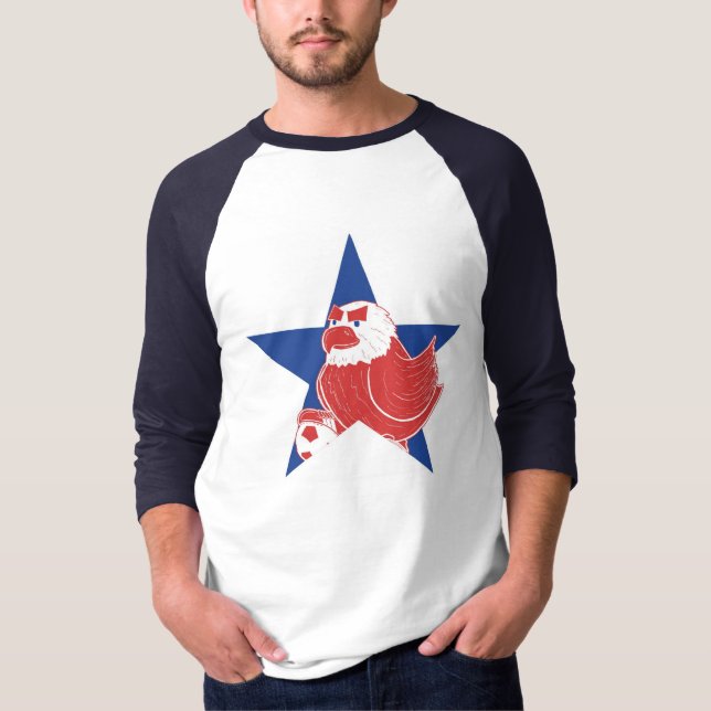 US-Fußball Eagle T-Shirt (Vorderseite)