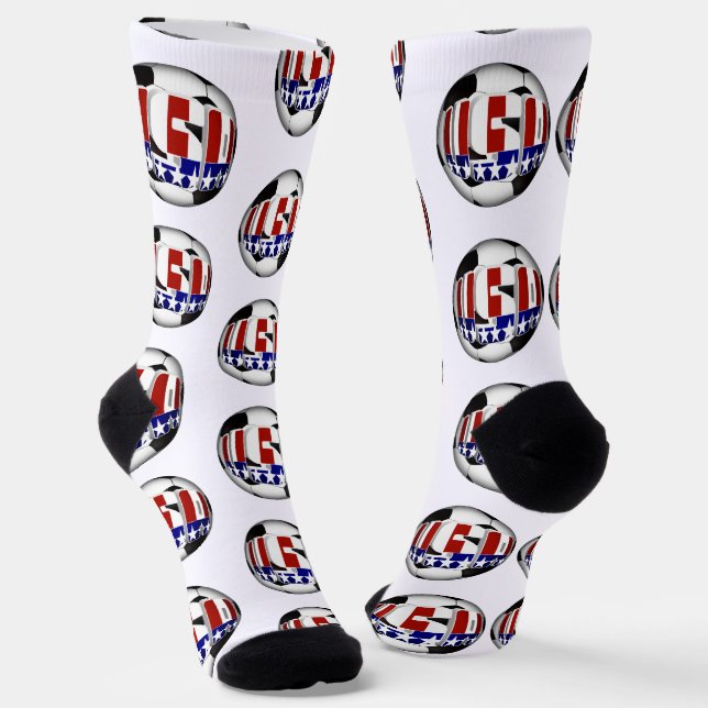 US-Fußball Socken (Gewinkelt)