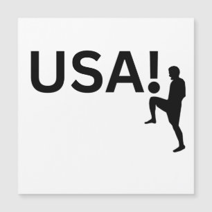 US-Fußballspieler Magneteinladung