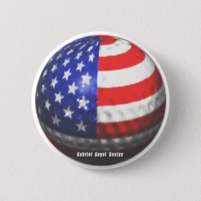 US Golf Button (Vorderseite)