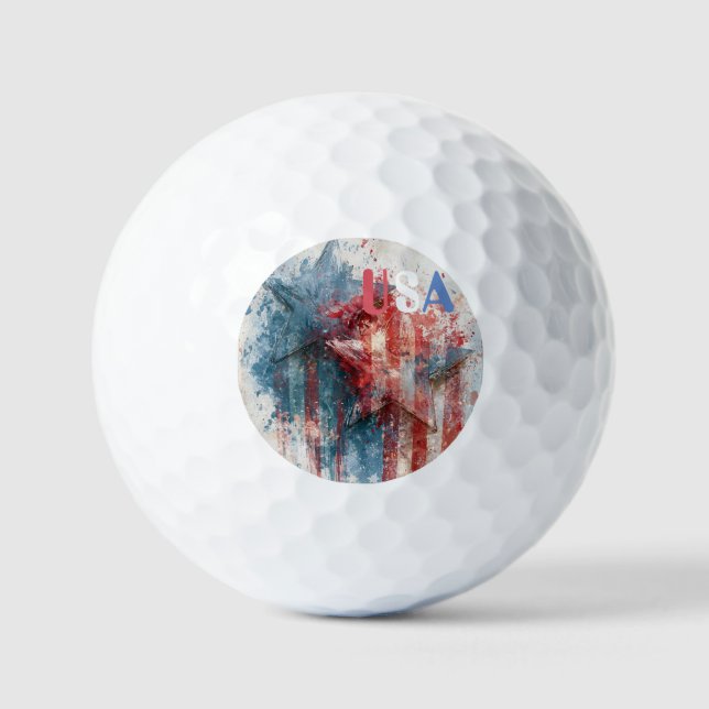 US-Golfbälle Golfball (Vorderseite)