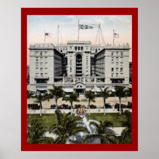 US Grant Hotel, San Diego, California Poster