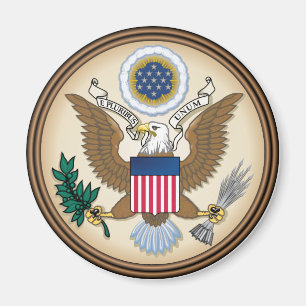 US-Großes Siegel Offizieller Wappen heraldry Magnet