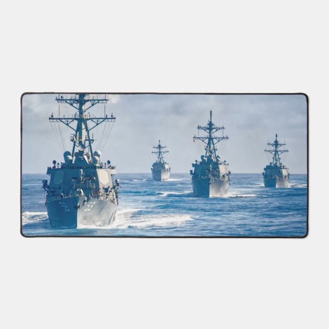 US GUIDED-MISSILE DESTROYER - DDG SCHREIBTISCHUNTERLAGE (Vorderseite)